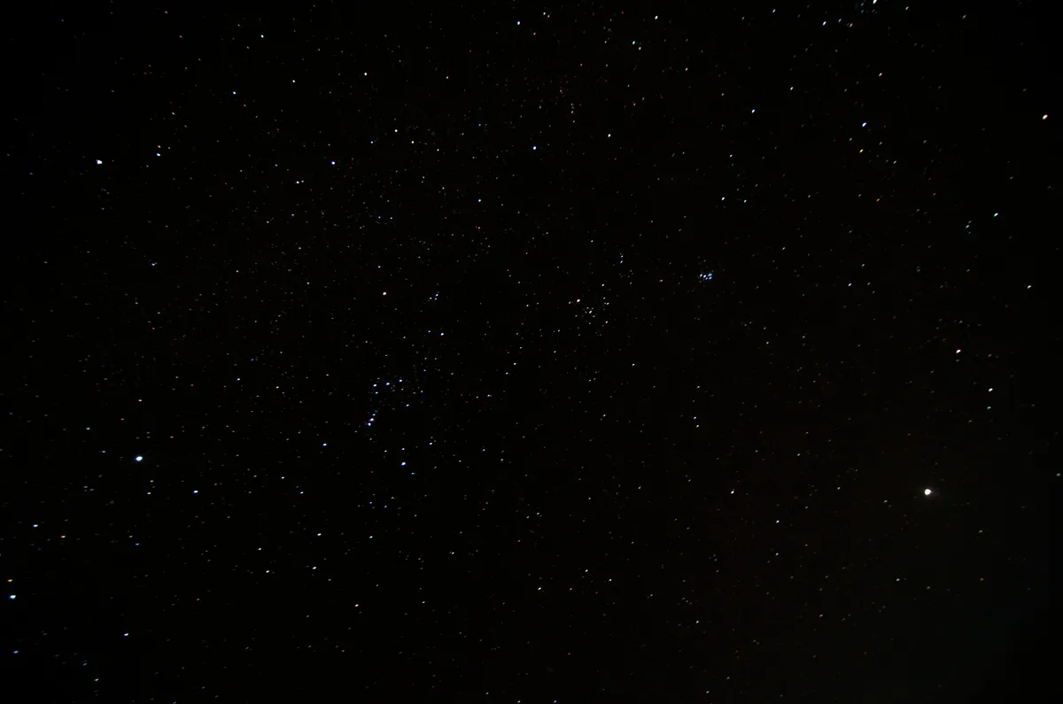 Orion left of center