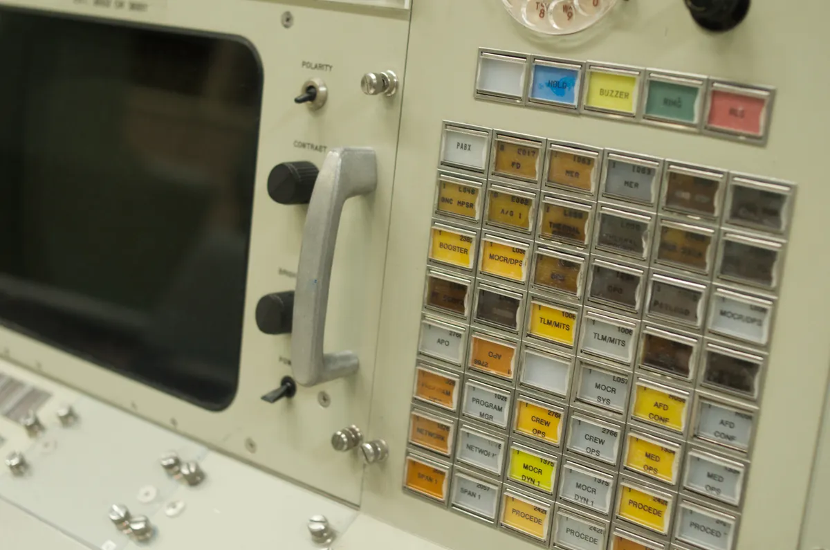 We got some special access to the Apollo Mission Control Room