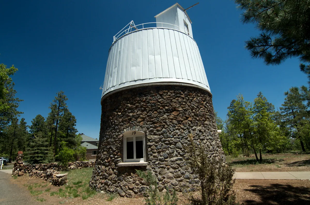 Observatory #19 which houses the telescope used to discover Pluto