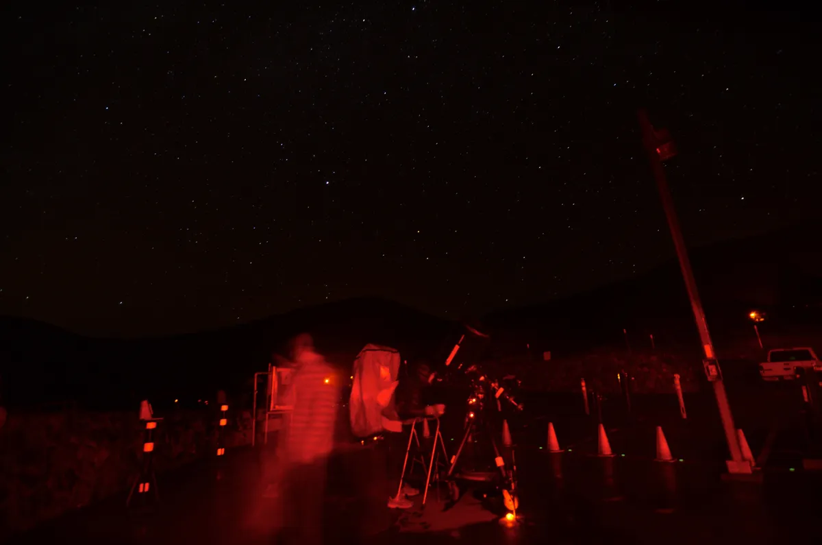 Star party at Mauna Kea