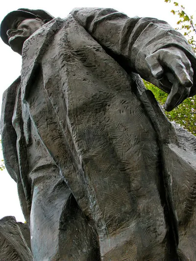 Lenin as political statement? Artistic expression? In Fremont, Washington